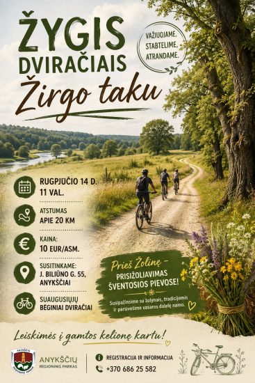 🚲🌿 ŽYGIS DVIRAČIAIS „ŽIRGO TAKU“ 🌿🚲
